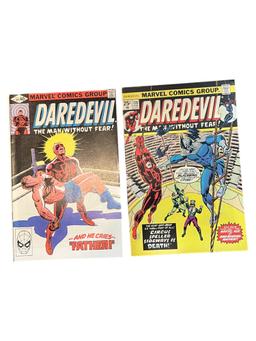Daredevil #118 and #164 Marvel Comic Books