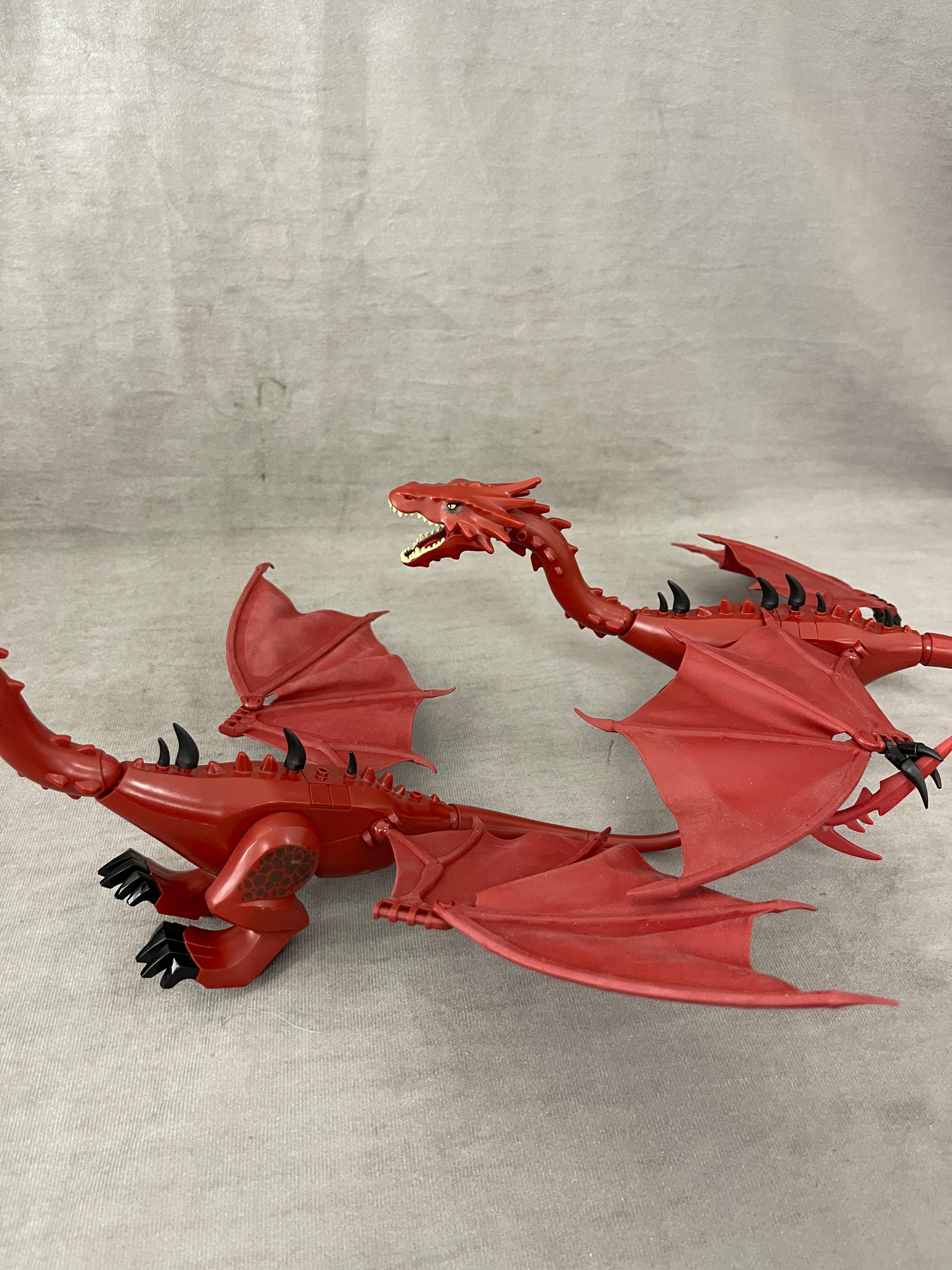 LEGO Smaug Dragon Minifigure Lord of the Rings Hobbit 79018 The Lonely Mountain Lot