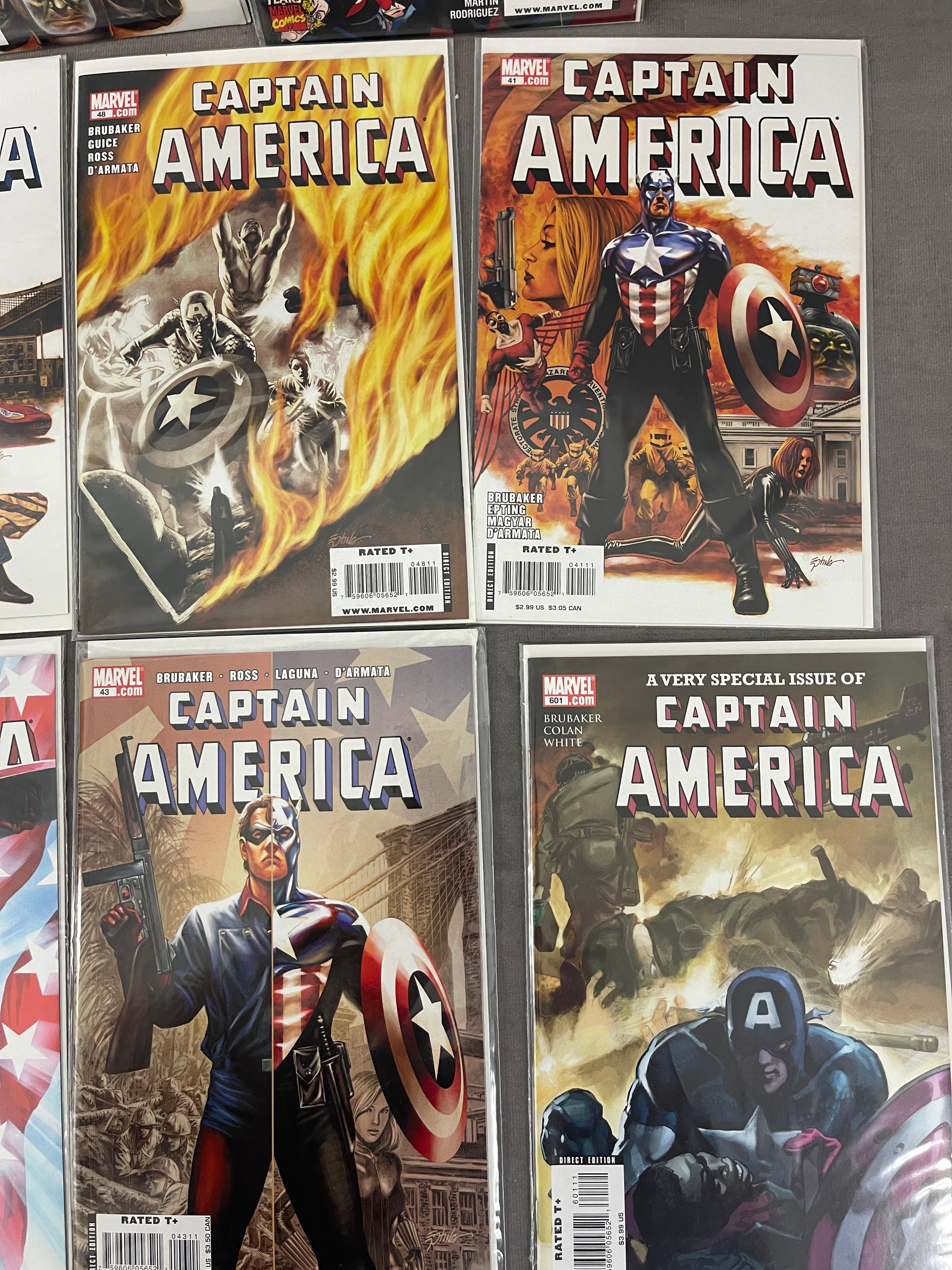 Marvel Captain America Comic Book Collection Lot