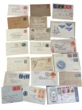 Stamp Cover Antique Postage Rare Collection Lot of 20