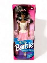 1992 My First Barbie - Easy to Dress African American Ballerina