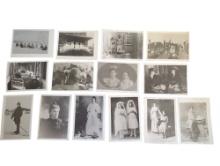 Antique historical photographs