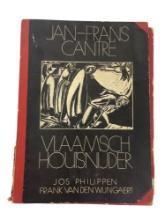Jan-Frans Cantre Flemish Wood Carver Catalogue on his Woodcut Work by Wijngaert