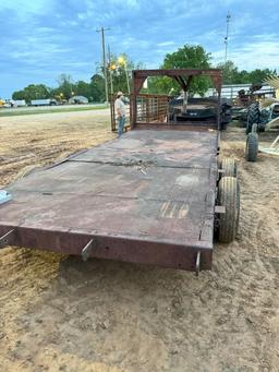 flatbed trailer