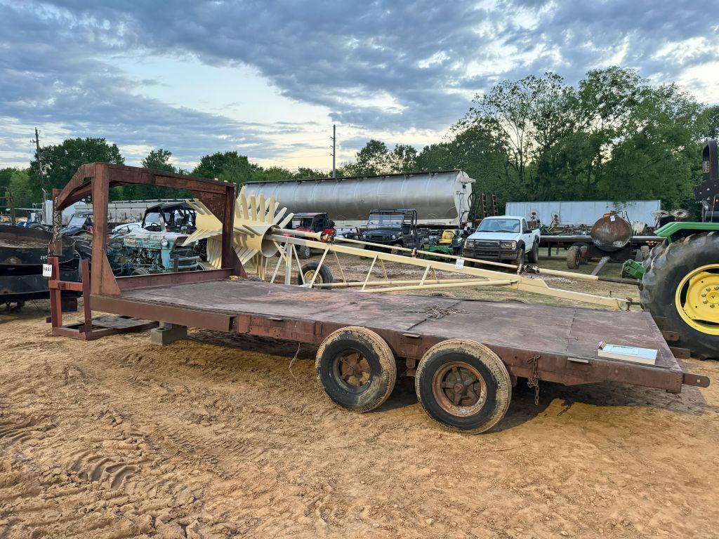 flatbed trailer