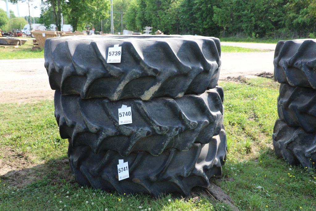 back tractor tire