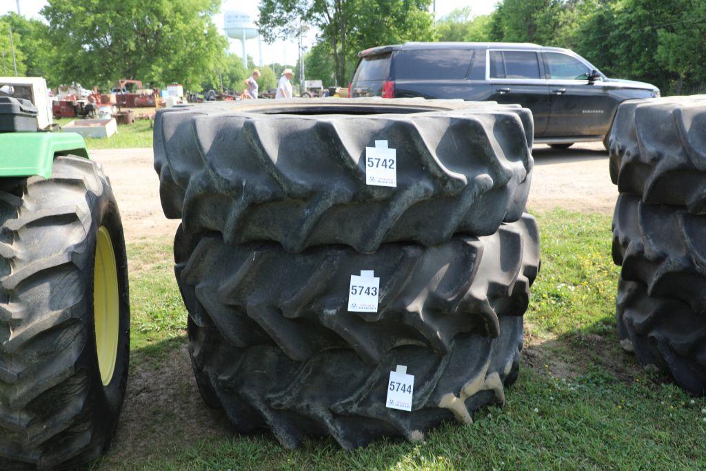 back tractor tire