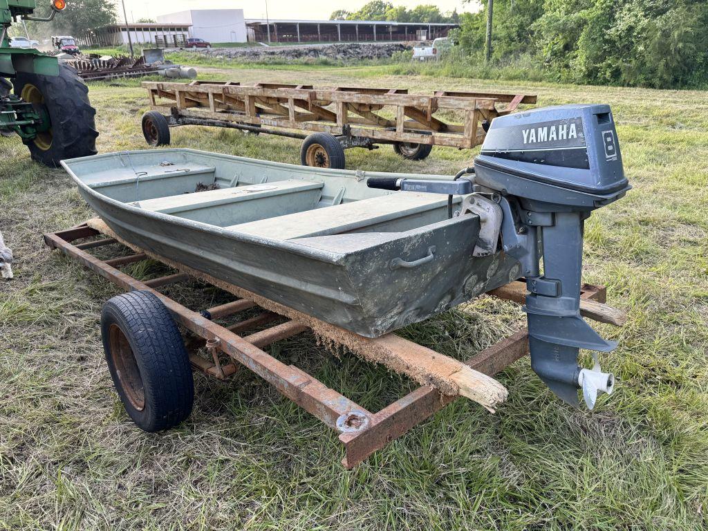 John  Boat w/ trailer