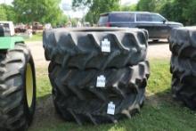 back tractor tire