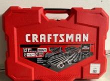 Brand new Craftsman 121 piece Gunmetal Chrome Mechanic Tool Set