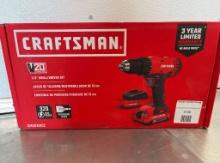 Brand New Craftsman 1/2â€� Drill/Driver Kit