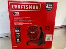 Brand New Craftsman Cordless Jobsite Fan