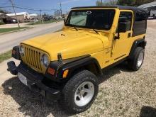 2001 Jeep Wrangler 2 Dr