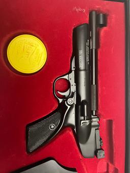 BEEMAN PRECISION "THE HURRICANE" AIR PISTOL - WEBLEY & SCOTT - WITH CASE &