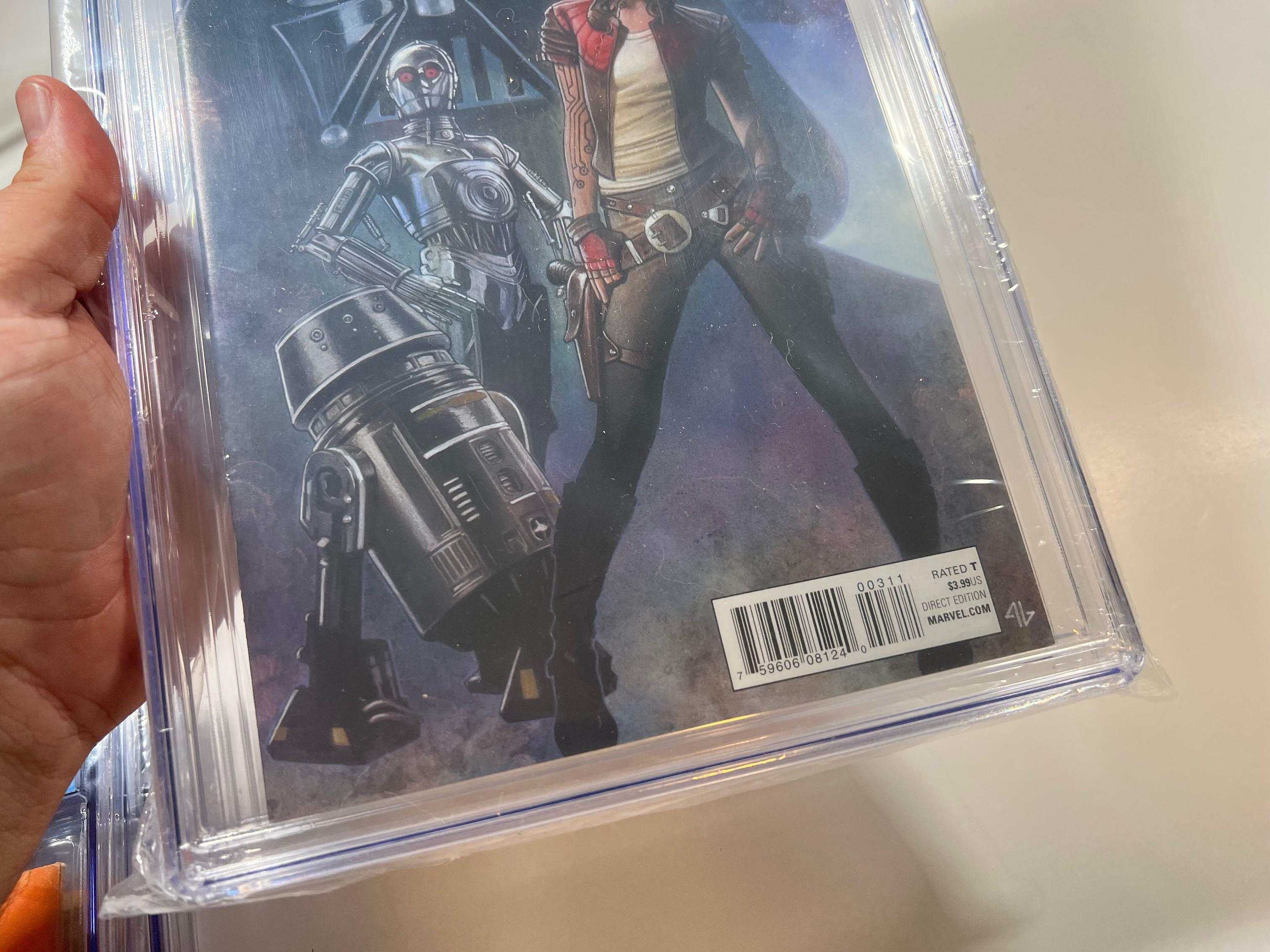 DARTH VADER #3 - 2015 CGC GRADE 9.2 - 1ST APP OF DOCTOR CHELLI APHRA, TRIPL