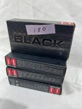 BOXES - HORNADY BLACK - .223  62gr -  20 PER BOX FMJ