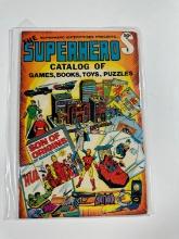 THE SUPERHERO CATALOG OF GAMES,BOOKS,TOYS,PUZZLES #1