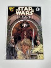 STAR WARS EPISODE I : THE PHANDOM MENACE #1/2 LUCAS BOOKS WITH WIZARD CERTI