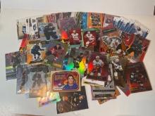NHL CARDS ASSORTED - INCLUDING HOLO INSERTS, ROOKIES, "LUNCH BOX LEGENDS" &