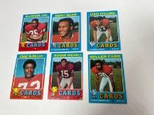 1971 TOPPS NFL CARDS ASSORTED