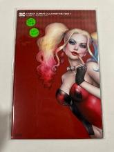 HARLEY QUINN'S VILLAIN OF THE YEAR #1 SIGNED BY NATHAN SZERLEY WITH CERTIFI