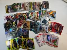 LARGE LOT - ASSORTED MARVEL/DC CARDS ASSORTED SETS - WEISS, UPPERDECK, & MO