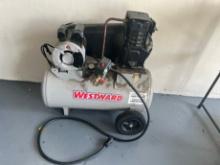 WESTWARD AIR COMPRESSOR - DAYTON MOTOR - #3JR85D - 13 GALLON