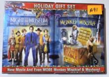 Night At The Museum / Monkey Mischief DVD Set