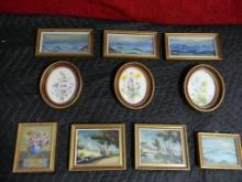 Assorted Miniature Paintings
