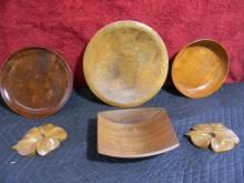 Wooden Serving Dishes - Decor