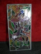 Stained Glass Panel  10" x 20"
