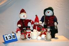 Snowman Themed Decorator Items 1