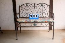 Porch Bench with Cushions