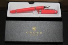 Lot of 100 Cross Bailey Lite Coral Fountain Pens AT0746-5XS