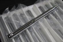 Lot of 200 Sheaffer Intensity N2924151 Engraved Chrome BallPoint Pens