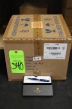 Lot of 100 Cross Coventry AT0662-9 Lacquer Blue Pens