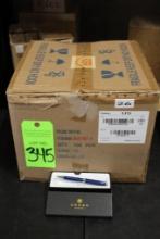 Lot of 100 Cross Coventry AT0662-9 Lacquer Blue Pens