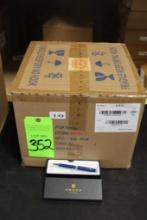 Lot of 100 Cross Coventry AT0662-9 Lacquer Blue Pens