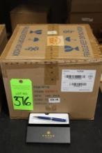 Lot of 100 Cross Coventry AT0662-9 Lacquer Blue Pens