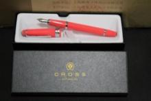 Lot of 100 Cross Bailey Lite Coral Fountain Pens AT0746-5XS