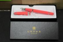 Lot of 100 Cross Bailey Lite Coral Fountain Pens AT0746-5XS