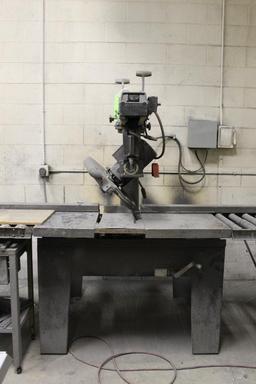 The Original Radial Arm Saw 7 1/2HP Arbor RPM-2825/3425