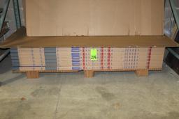 Lot of (7) Pioneer Fire Rated 3'x7' Hollow Metal Doors 3070 Undersized width for FM continuous hi...