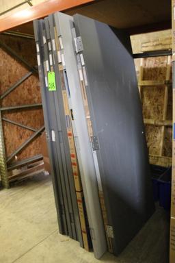 Lot of (6) 7' & 8' Pioneer Fire Rated Hollow Metal Doors