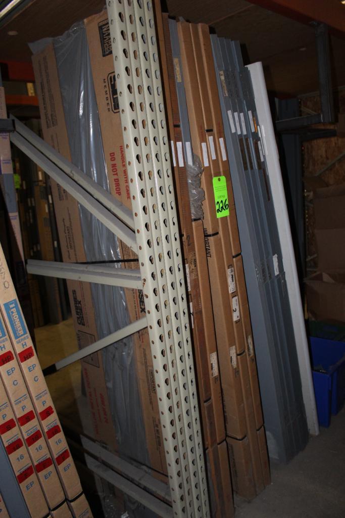 Lot of (15) 7' & 8' Pioneer Fire Rated Hollow Metal and (1) Wood Door