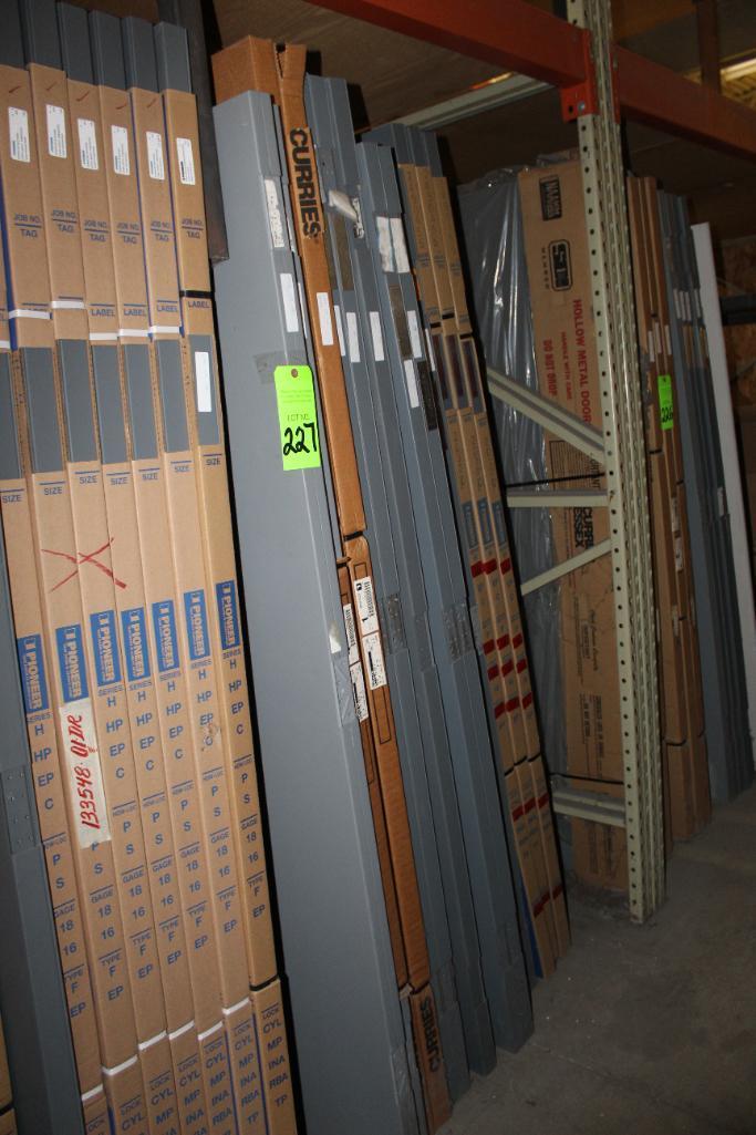 Lot of (15) 7' & 8' Pioneer Fire Rated Hollow Metal Doors