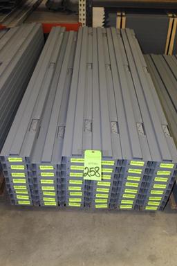 Lot of (47) Pioneer Masonry 7'10" Jamb Height 4-3/4" Throat Left Hand Blank Hinge Door Jambs