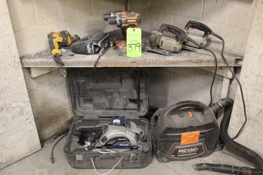 Lot of Power Toolsfor Parts (Not Working)