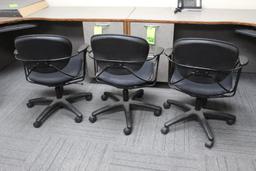 Lot of (3) Office Chairs