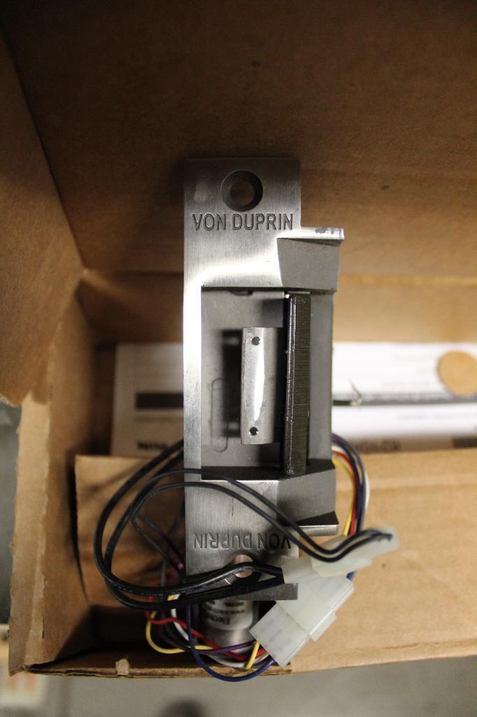 Lot of Assorted Von Duprin Strikes w/ Dual Switch